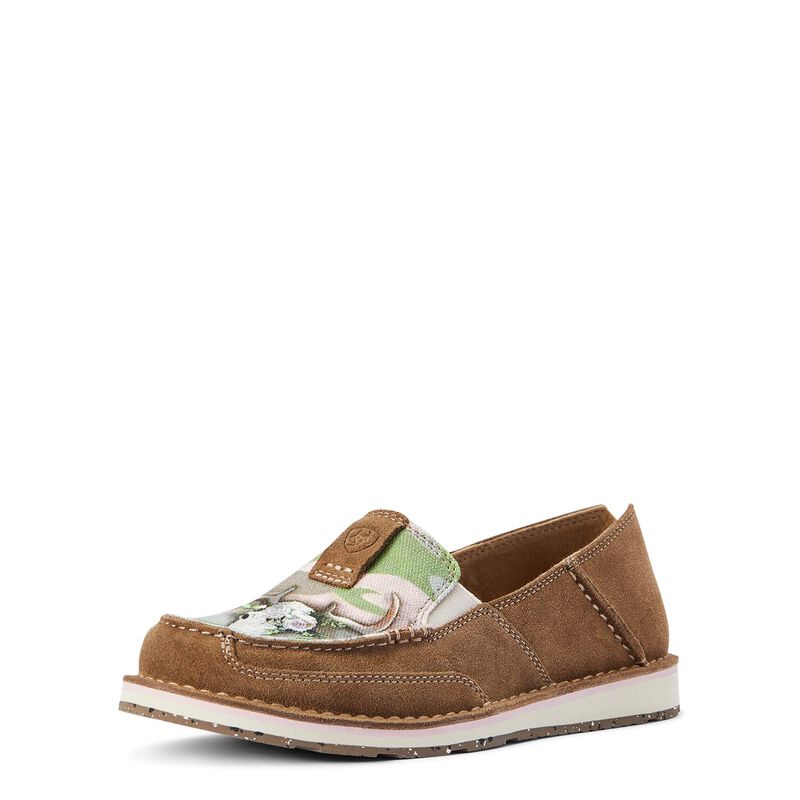 Ariat Casual Schuhe Damen - Cruiser Braun/Grau/Grün ( EONGJ-8124 )